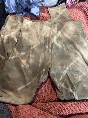 George Olive Green Tie-Dye Joggers